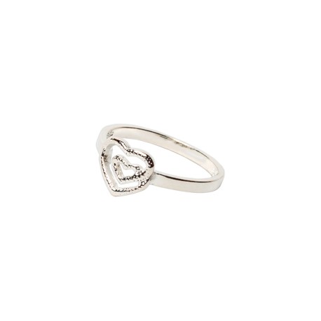 ANILLO CORAZONES VAC PLATA.925 MEX