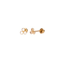 BROQUEL TRIANGULO MINI BISEL 
CIRCONIA 1MM
TIPO DE BROCHE: ROSCA
ORO AMARILLO 10K MEX