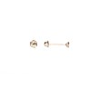 BROQUEL B BISEL 02 
CIRCONIA 2 MM
TIPO DE BROCHE: ROSCA 
ORO BLANCO 10K MEX