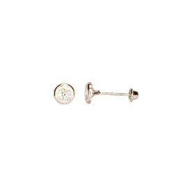 BROQUEL B BISEL 04
CIRCONIA 4 MM
TIPO DE BROCHE: ROSCA 
ORO BLANCO 10K MEX