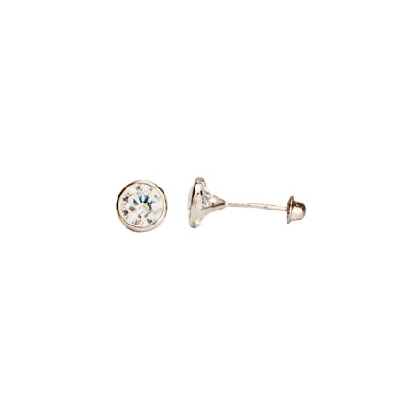 BROQUEL B BISEL 05 
CIRCONIA 5 MM
TIPO DE BROCHE: ROSCA
ORO BLANCO 10K MEX