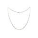 CADENA M.45 CARTIER DIAM 3X1 
PLATA .925 MEX