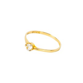 ANILLO .SOLITARIO L MOD.AD184 
CIRCONIA CENTRAL  4 MM 
ORO AMARILLO 10K MEX
PREGUNTE POR OTRAS MEDIDAS