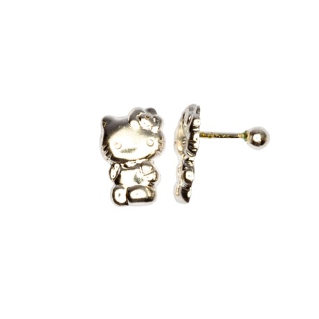 BROQUEL KITTY GRANDE
TIPO DE BROCHE: ROSCA  
PLATA .925 MEX