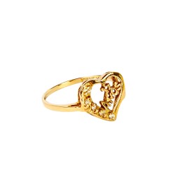 ANILLO 15 AÑOS MOD. AD1009
*CORAZÓN CIRCONIAS 1MM........
*ORO AMARILLO 10K MEX..............
*PREGUNTA POR OTRAS MEDIDAS 
*PRE