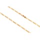 CADENA M.60 CARTIER 3X1 PAVE
PLATINADO BLANCO 
ORO AMARILLO 10K MEX