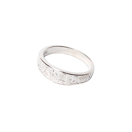 ANILLO V. DE LA SUERTE VAC PLATA.95 MEX