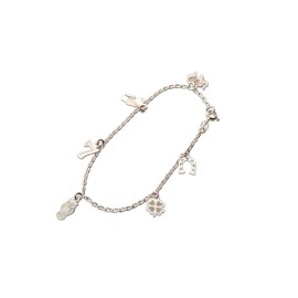 PULSERA DIJES D,SUERTE AG1 2.2 PLATA.9256 MEX