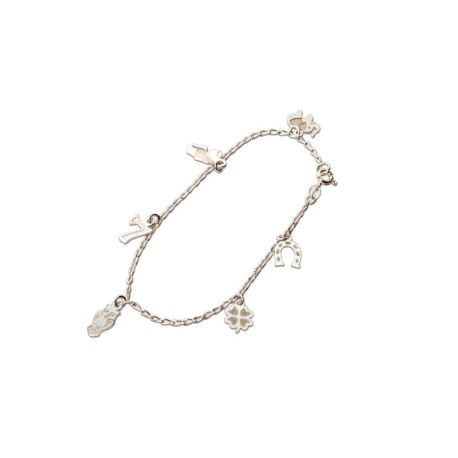 PULSERA DIJES D,SUERTE AG1 2.2 PLATA.9256 MEX