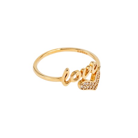 ANILLO CORAZON LOVE 
CIRCONIAS 1MM
ORO AMARILLO 10K MEX 
PREGUNTE POR OTRAS MEDIDAS