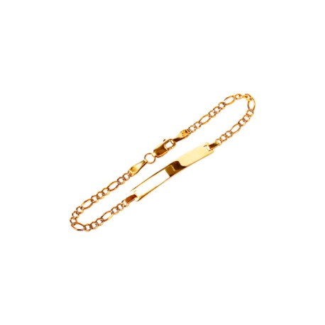 ESCLAVA M.13 CARTIER 3X1 PAVE 
PLATINADO BLANCO
ORO AMARILLO 10K MEX