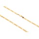CADENA M.60 CARTIER 3X1 PAVE 
PLATINADO BLANCO
ORO AMARILLO 10K MEX