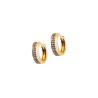 HUGGIES DOBLE HILERA
CIRCONIAS 1 MM
ORO AMARILLO 10K MEX
DIÁMETRO: 13 MM