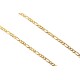 CADENA M.45 CARTIER 3X1 
ORO AMARILLO 14K MEX