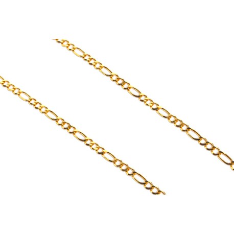 CADENA M.45 CARTIER 3X1 
ORO AMARILLO 14K MEX