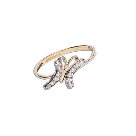 ANILLO MARIPOSA ALAS CON CIRCONIAS Y ACABADO PLATINADO BLANCO BRAZO EN ORO AMARILLO 10K MEX.
PREGUNTE POR OTRAS MEDIDAS