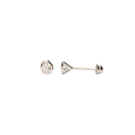 BROQUEL B BISEL 03 
CIRCONIA 3 MM
TIPO DE BROCHE: ROSCA
ORO BLANCO 14K MEX