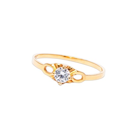 ANILLO .SOLITARIO LISO MOD. AN-003 
CIRCONIA CENTRAL: 
ORO AMARILLO 14K MEX.
PREGUNTE POR OTRAS MEDIDAS