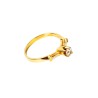 ANILLO .SOLITARIO MOD. AS-017  
CIRCONIA CENTRAL 4MM LATERALES 
CIRCONIA TRAPECIO 5X2X1.5 MM 
ORO AMARILLO 14K MEX 
PREGUNTE PO