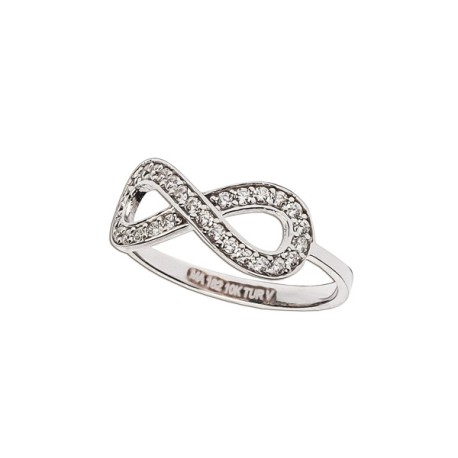 ANILLO INFINITO GRANDE
CIRCONIAS 1.5 MM
ENGARCE DE UÑA
ORO BLANCO 10K MEX
PREGUNTE POR OTRAS MEDIDAS