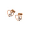 ARETES CORAZON FLOR
MEDIDA: 9X9 MM
DETALLE EN FLOR DE CIRCONIAS
TIPO DE BROCHE: PRESION CON MARIPOSA 
ORO AMARILLO 10K MEX