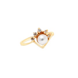 ANILLO A PERLA MOD. AP-003 
PERLA 8 MM
CIRCONIAS 2 MM
ORO AMARILLO 14K MEX
PREGUNTE POR OTRAS MEDIDAS