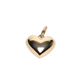 DIJE CORAZON GLOBO LISO 
ORO AMARILLO 14K MEX
MEDIDA: 11 X 15 MM