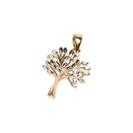 DIJE ARBOL DE LA VIDA COMB 1. FLZ 14K MEX.