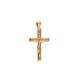 DIJE .CRUZ CON CRISTO...............
CIRCONIA 2.5 MM ..........................
ORO AMARILLO 10K MEX............
31.9 MM CON RE