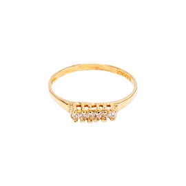 ANILLO CHURUMBELA AD289 
*CIRCONIAS 1.5 MM..........................
*ORO AMARILLO 10K MEX..............
*PREGUNTE POR OTRAS ME