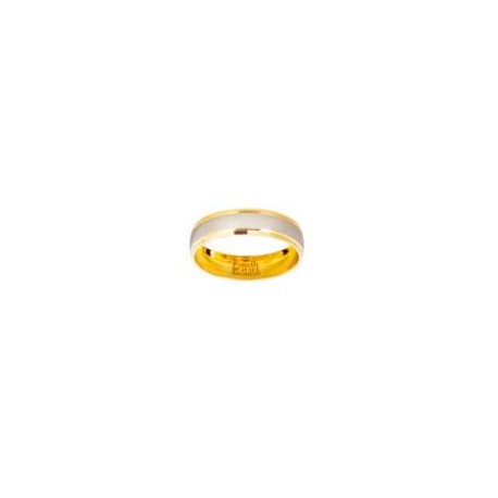 ARGOLLAS MOD. 03296H COMBINADO
PLATINADO BLANCO.......................
ANCHO: 6MM.....................................
ORO AMAR