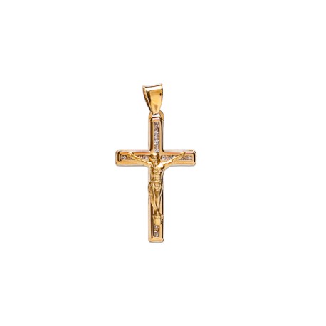 DIJE .CRUZ CON CRISTO...............
CIRCONIA 2.5 MM ..........................
ORO AMARILLO 10K MEX............
31.9 MM CON RE