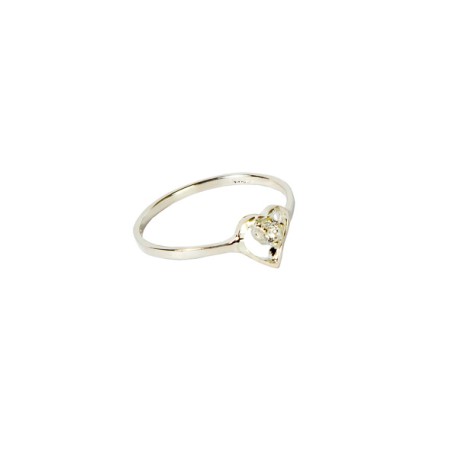 ANILLO CORAZON MOD. AD175 
CIRCONIA 2 MM
PLATA .925 MEX
SOLO MEDIDAS DISPONIBLES